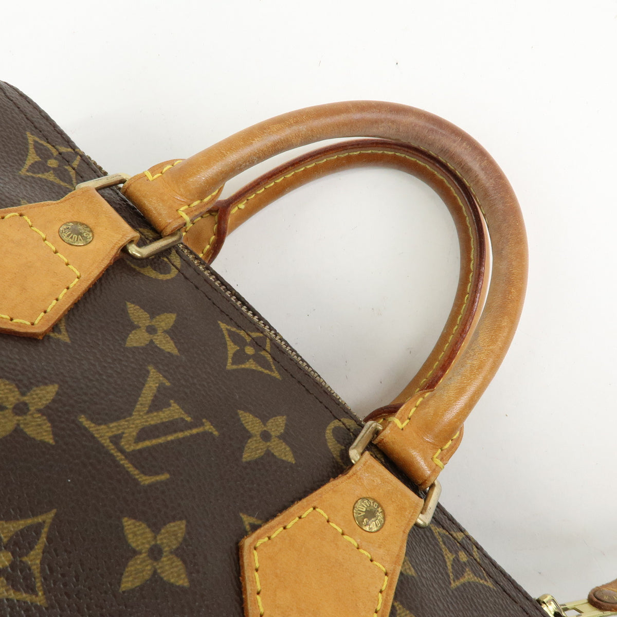Louis Vuitton Monogram Speedy 25 Boston Bag Hand Bag Brown M41528