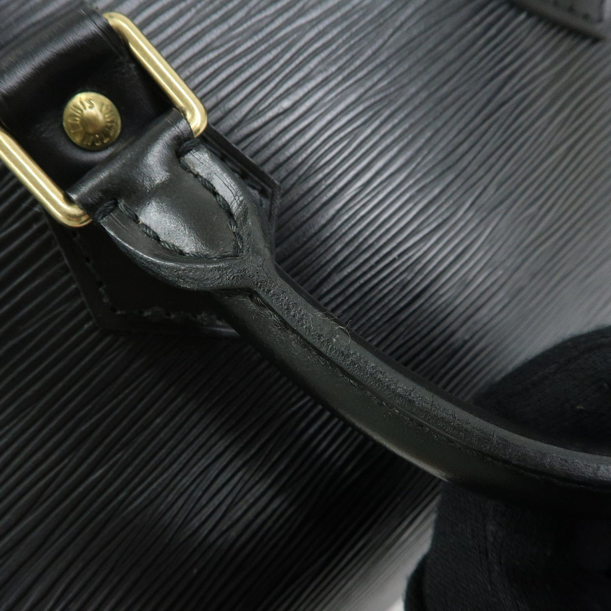 Louis Vuitton Epi Speedy 25 Leather Hand Bag Boston Bag Noir M59032