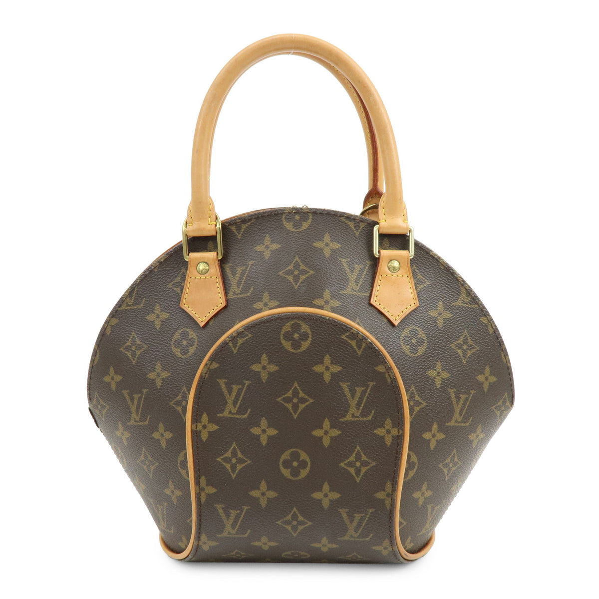 Louis Vuitton Monogram Ellipse PM Hand Bag Brown M51127