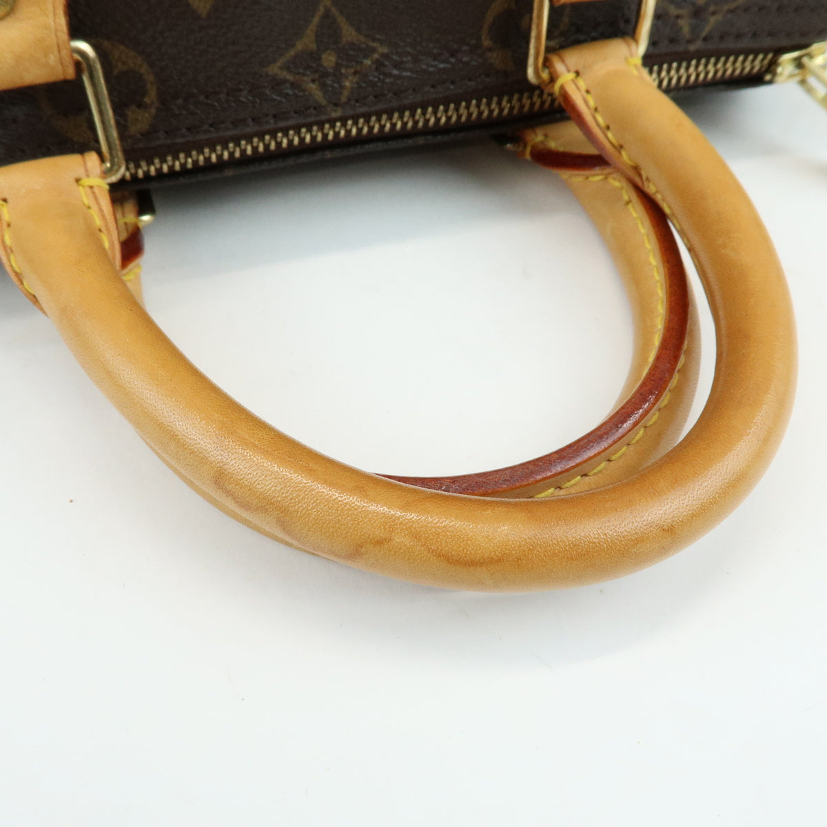 Louis Vuitton Monogram Speedy 25 Boston Bag Hand Bag Brown M41528