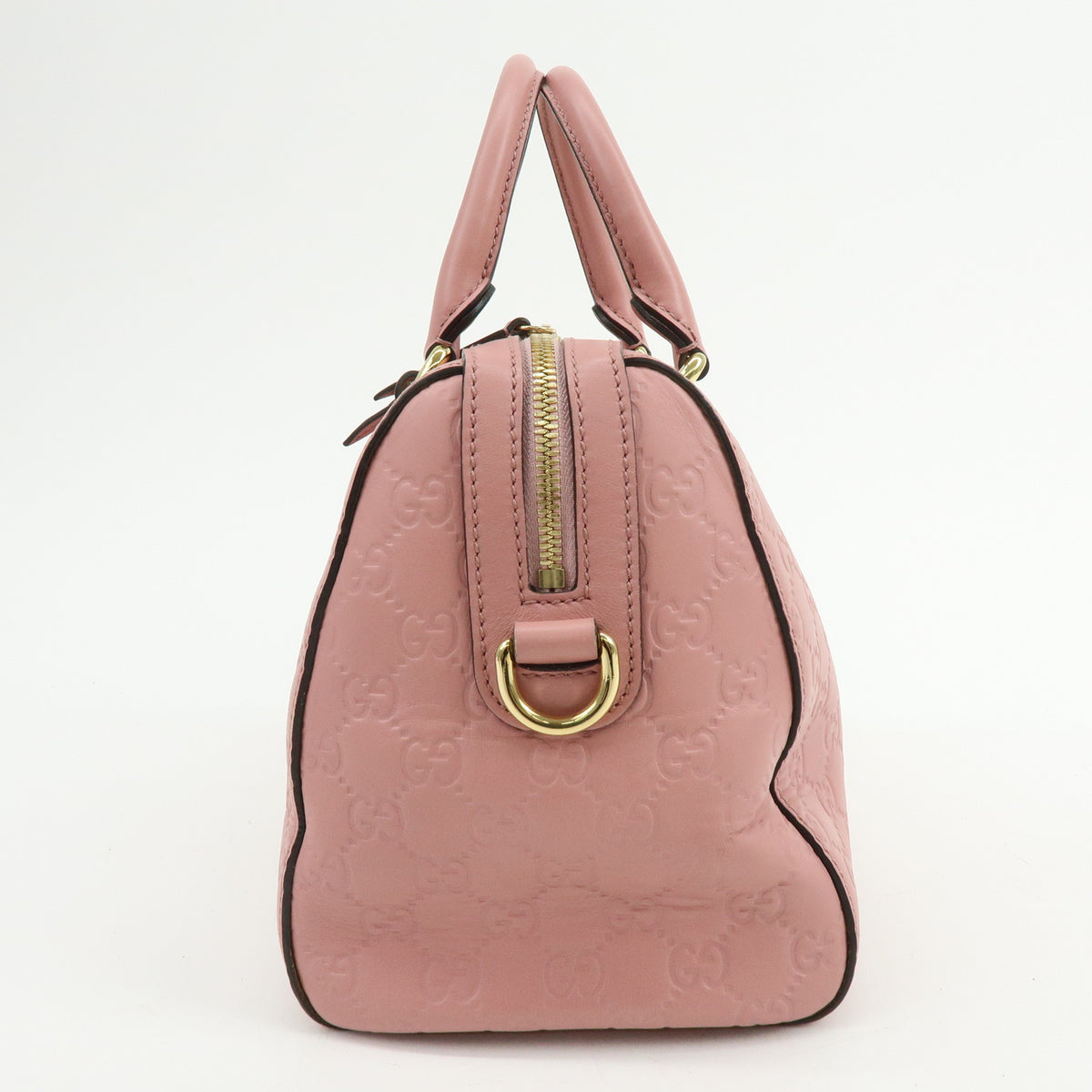 GUCCI Guccissima Leather 2Way Shoulder Bag Hand Bag Pink 453573