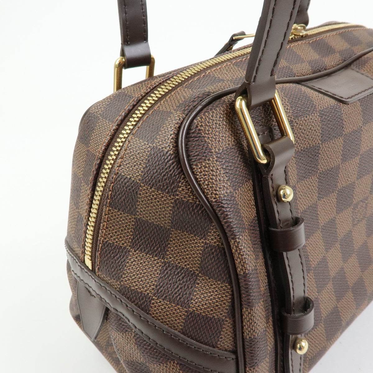 Louis Vuitton Damier Ebene Rivington PM Shoulder Bag Hand Bag N41157