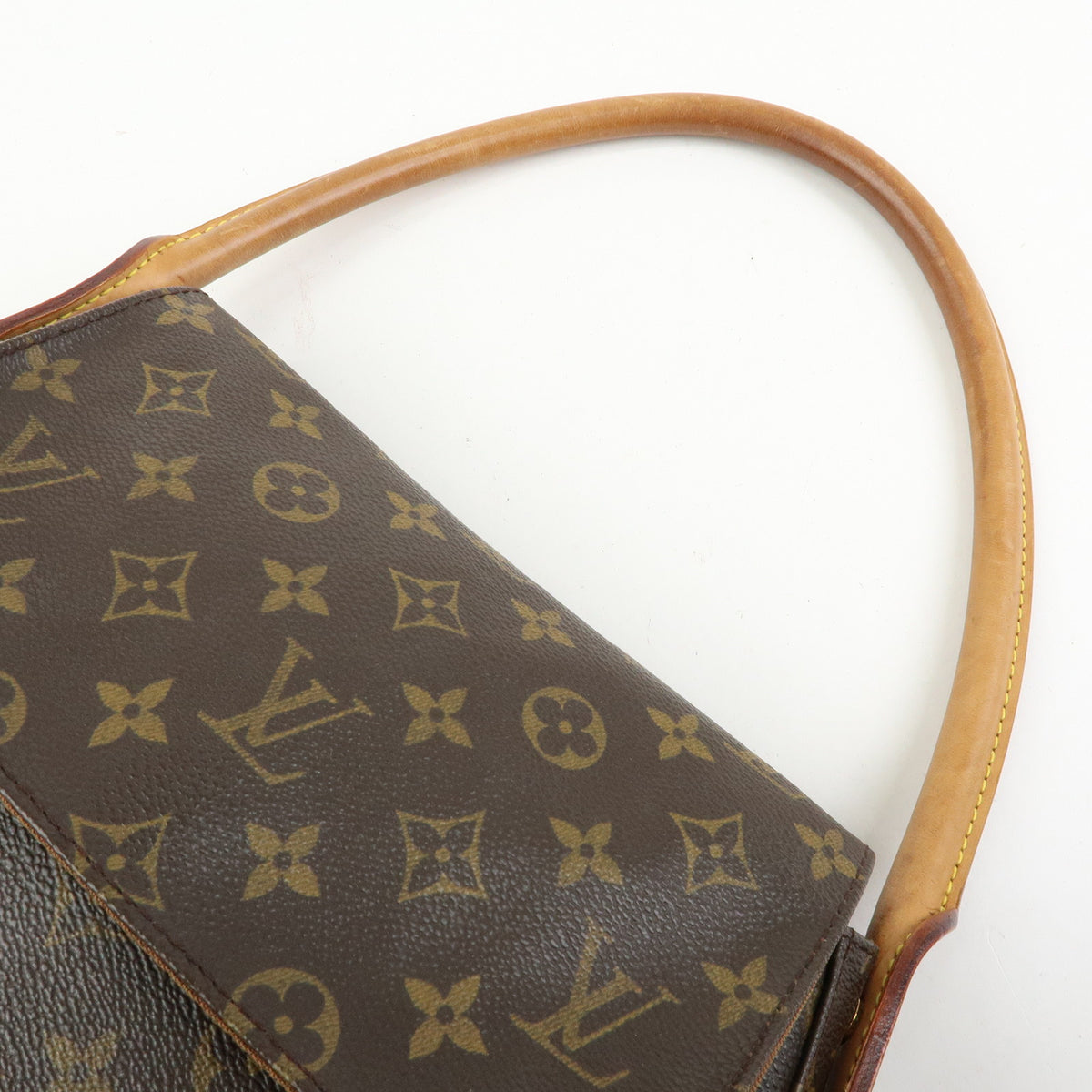 Louis Vuitton Monogram Mini Looping Shoulder Bag Brown M51147