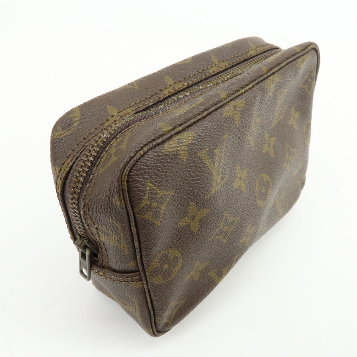 Louis Vuitton Monogram Trousse Toilette 18 Pouch Brown M47526