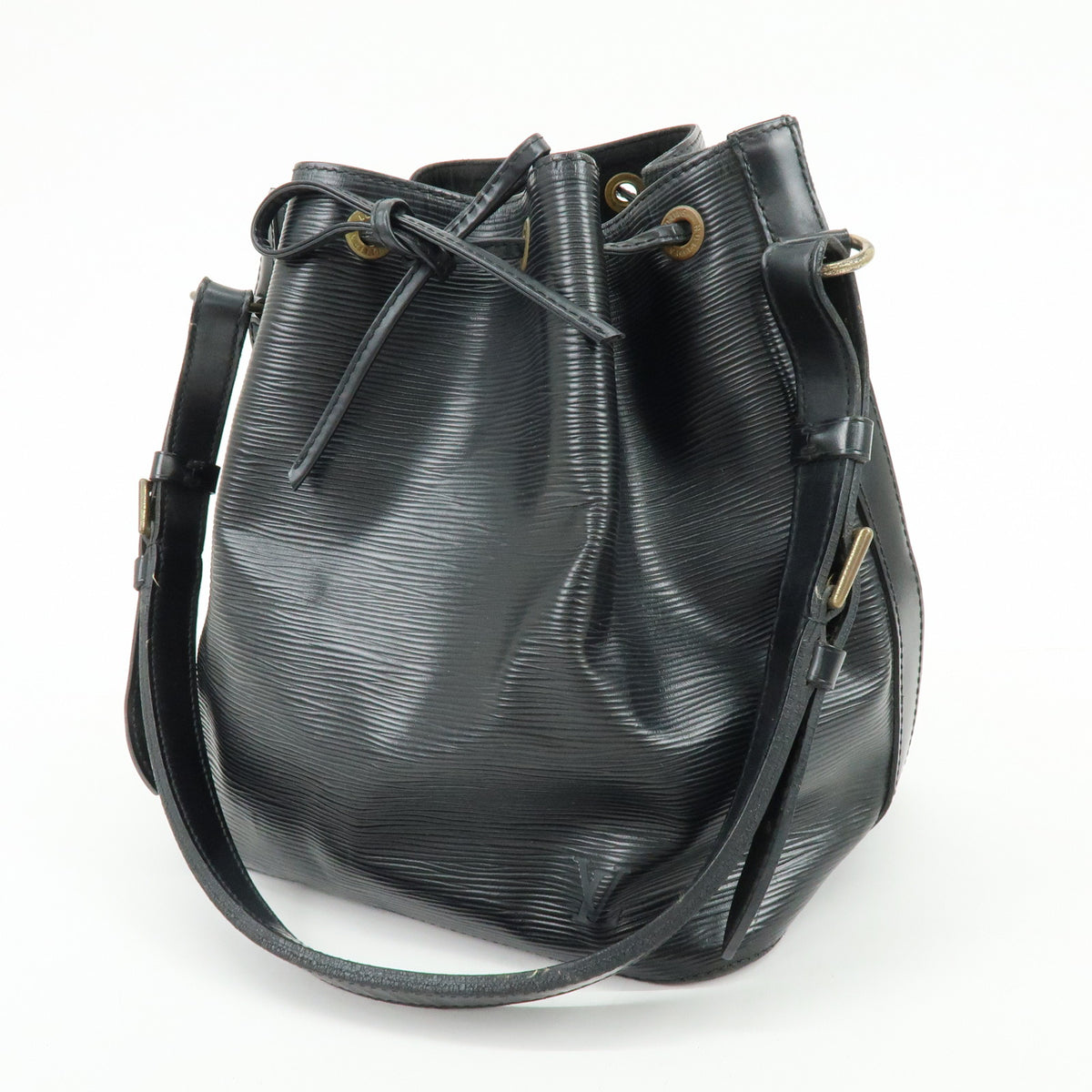 Louis Vuitton Epi Leather Petit Noe Shoulder Bag Noir Black M59012