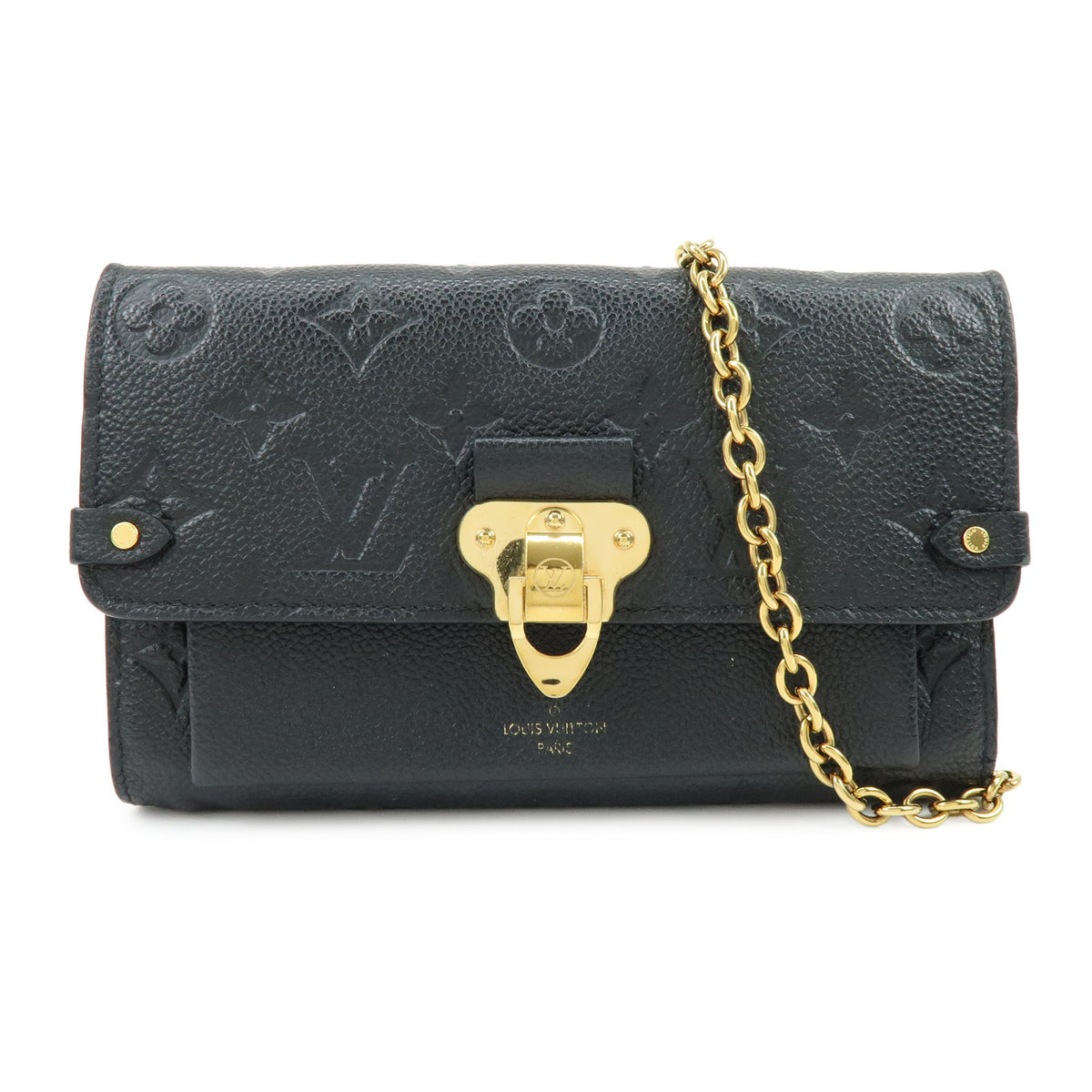 Louis Vuitton Monogram Empreinte Portefeuille Vavin Chain Wallet M67839