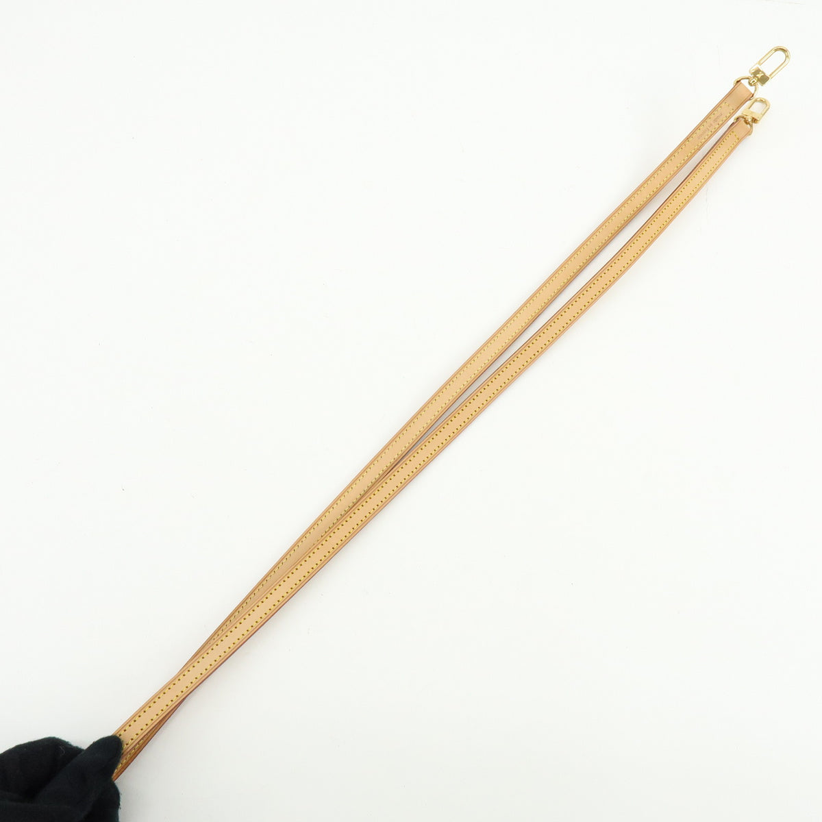 Louis Vuitton Nume Leather Shoulder Strap 120cm Natural J00145