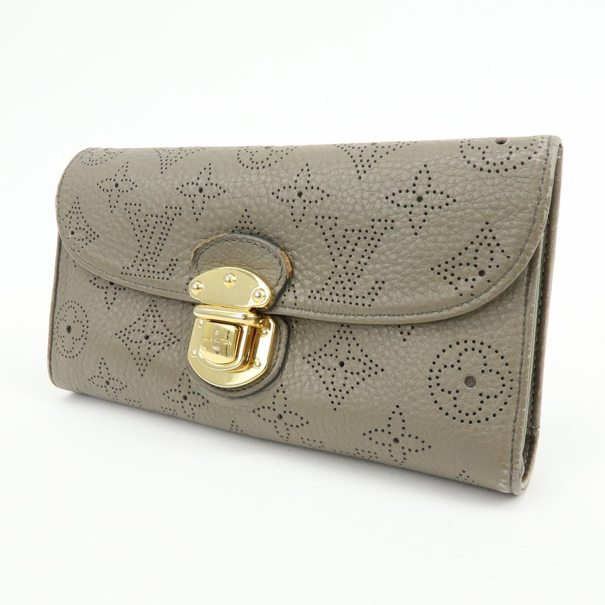 Louis Vuitton Monogram Mahina Portefeuille Amelia Long Wallet M93761
