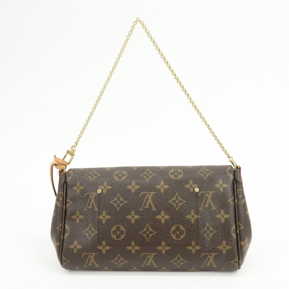 Louis Vuitton Monogram Favorite MM 2Way Bag Shoulder Bag Brown M40718