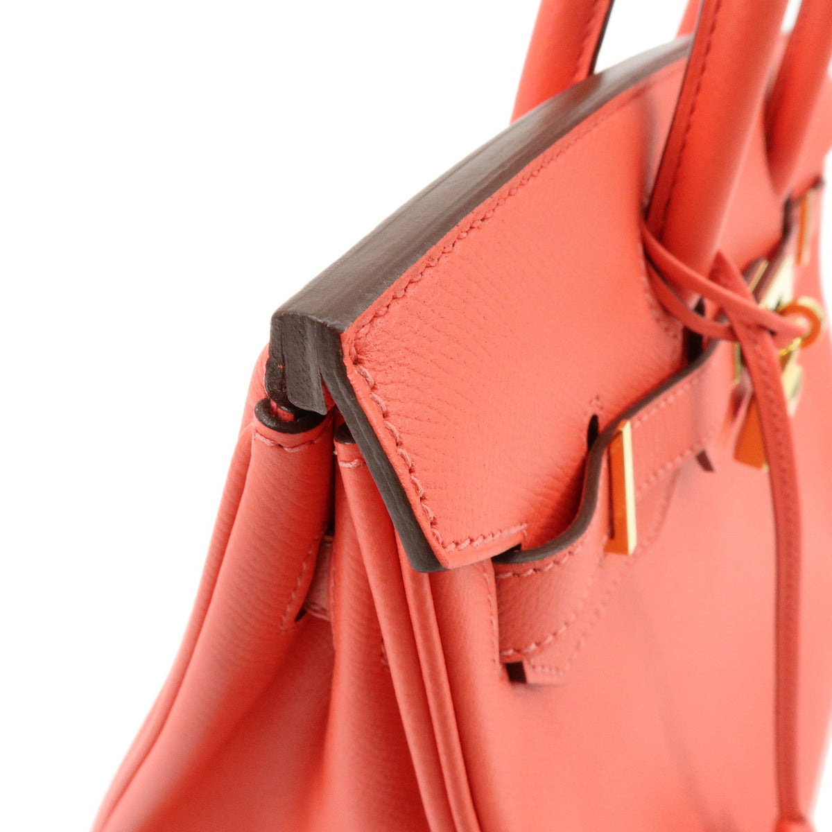 HERMES Birkin 30 Veau Epsom Leather Hand Bag Rose Jaipur