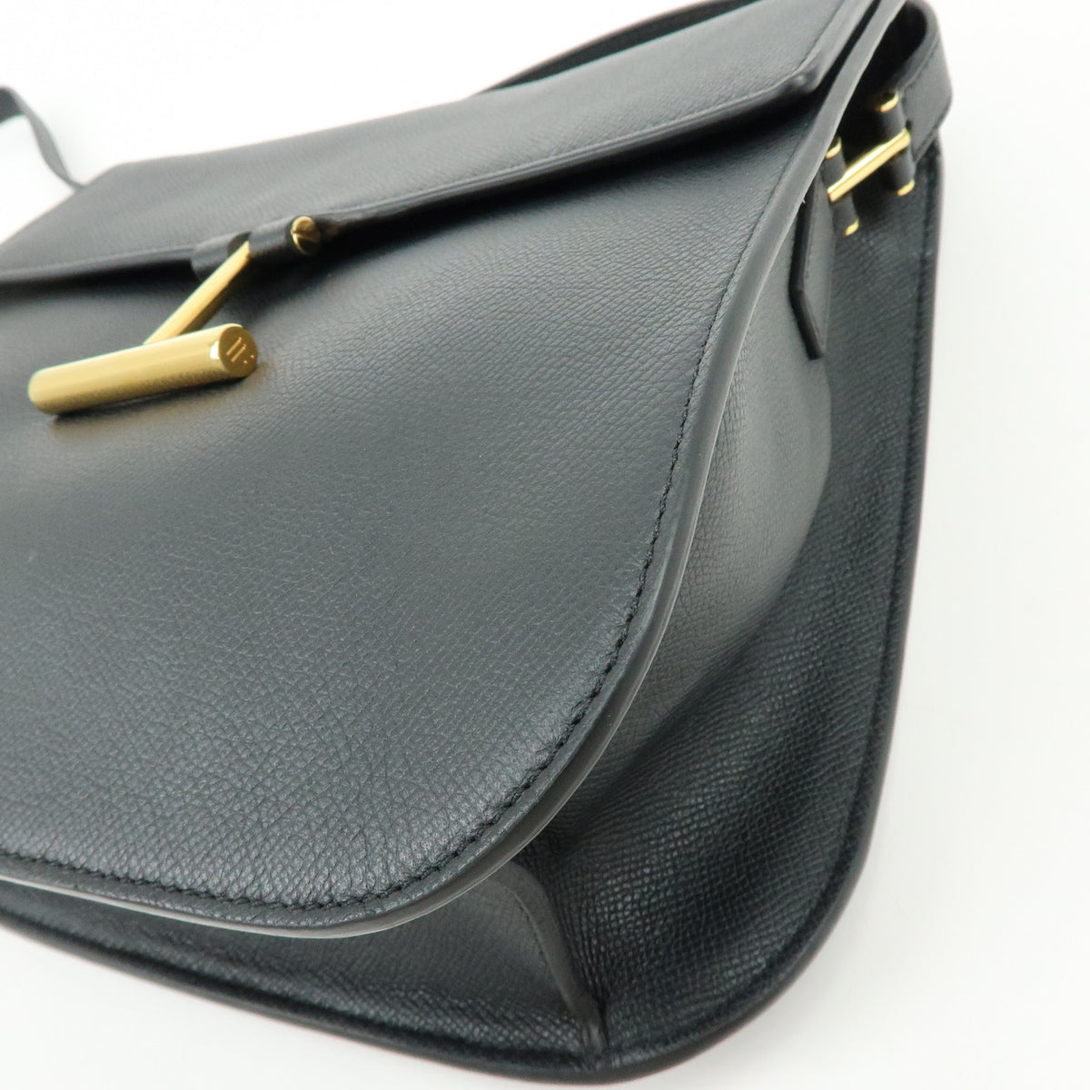 TOM FORD Tara Leather Shoulder Bag Crossbody Bag Black