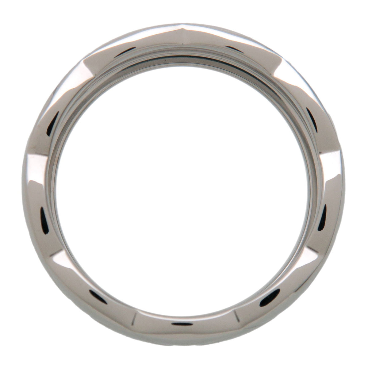 CHANEL COCO Crush Ring Medium K18 750WG White Gold #50 US5.5 J10570