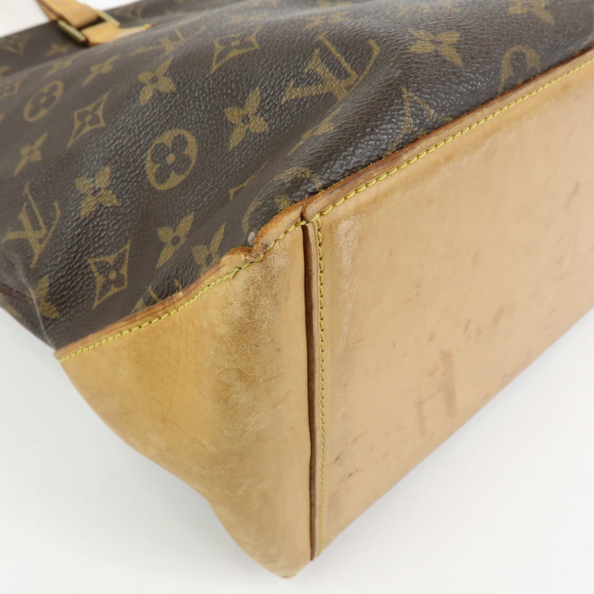 Louis Vuitton Monogram Cabas Mezzo Tote Bag Shoulder Bag Brown M51151