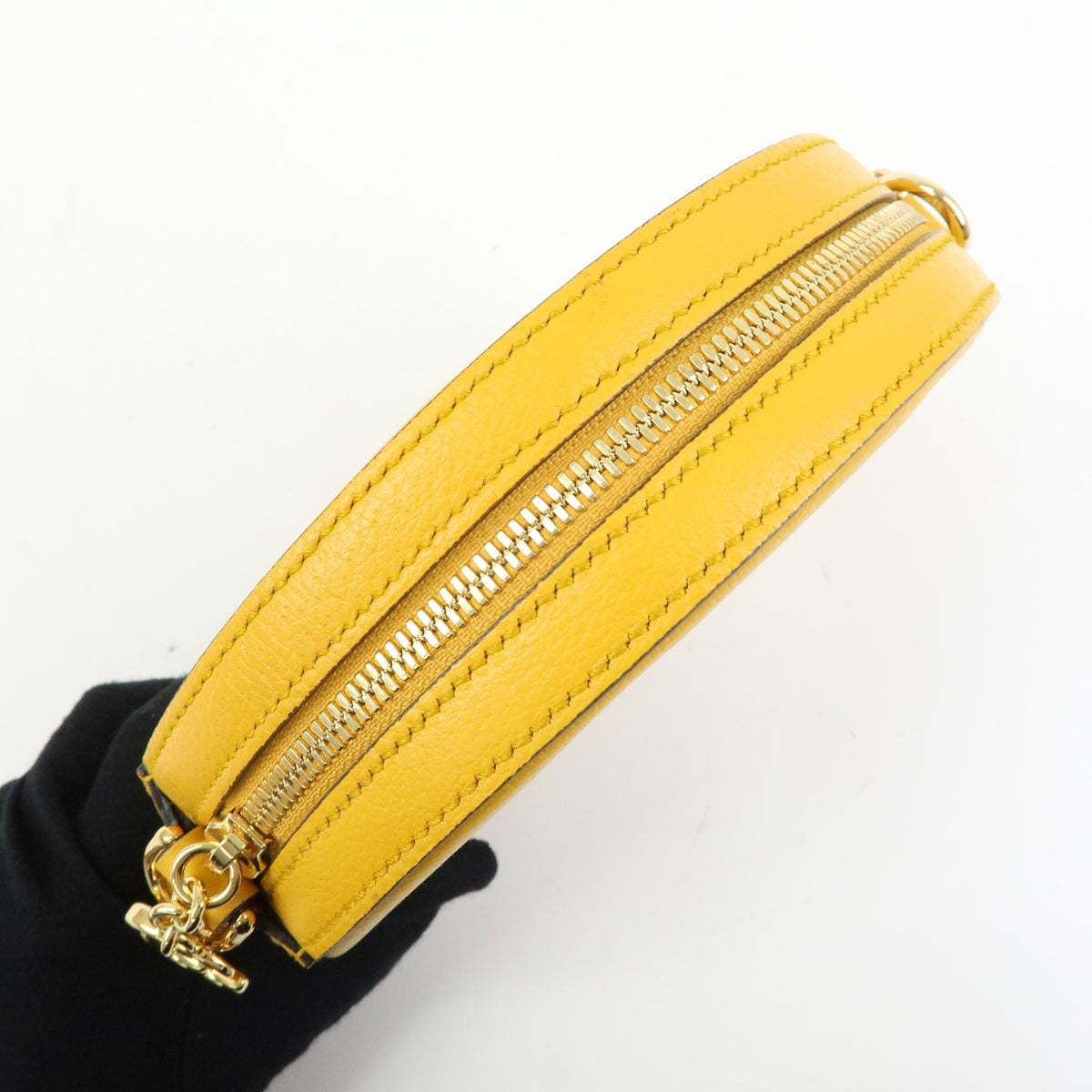 GUCCI Ophidia Sherry Double G Round Mini Chain Shoulder Bag 550618