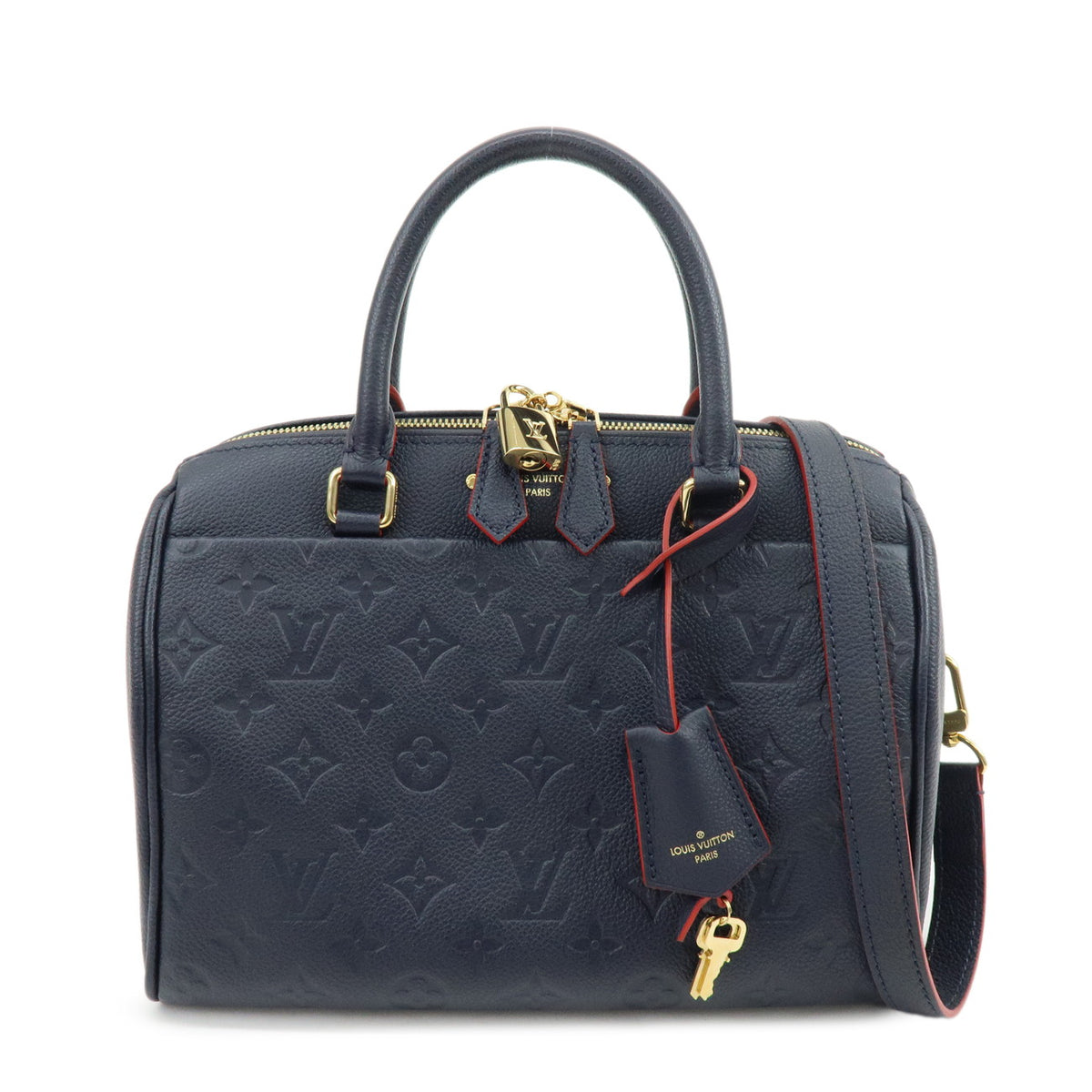 Louis Vuitton Monogram Empreinte Speedy Bandouliere 25 2Way Bag M43501