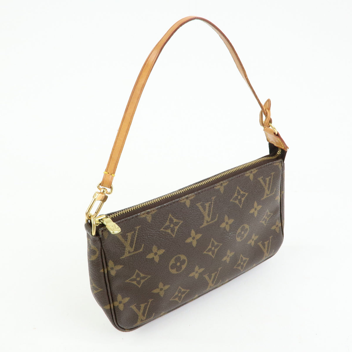 Louis Vuitton Monogram Pochette Accessoires Pouch Hand Bag M51980