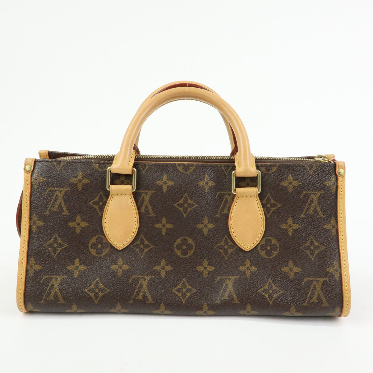 Louis Vuitton Monogram Popincourt Hand Bag Brown M40009