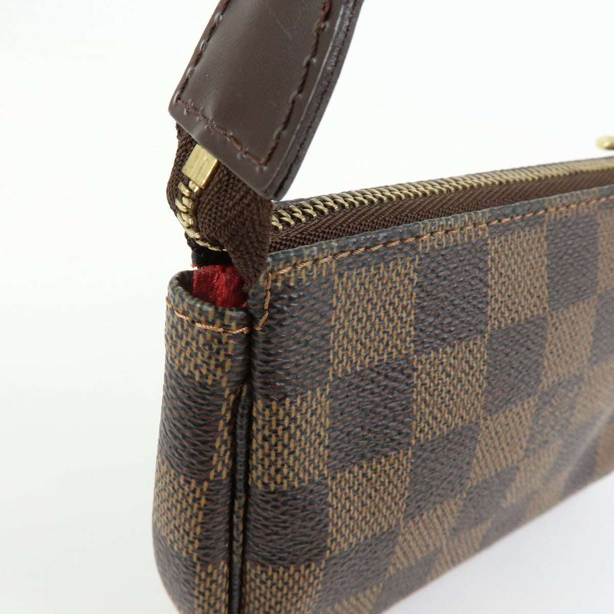 Louis Vuitton Damier Ebene Mini Pochette Accessoires Pouch N58009