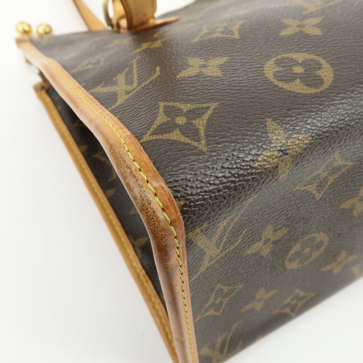 Louis Vuitton Monogram Popincourt Haut Shoulder Bag Brown M40007