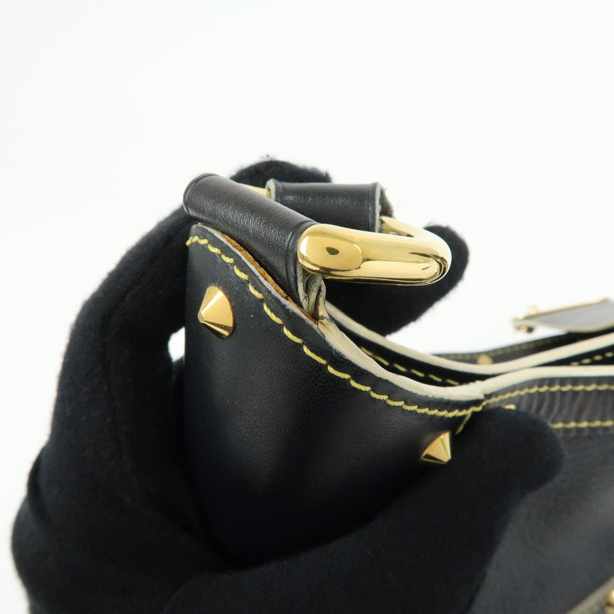 Louis Vuitton Suhali L'Affriolant Leather Shoulder Bag Noir M92851