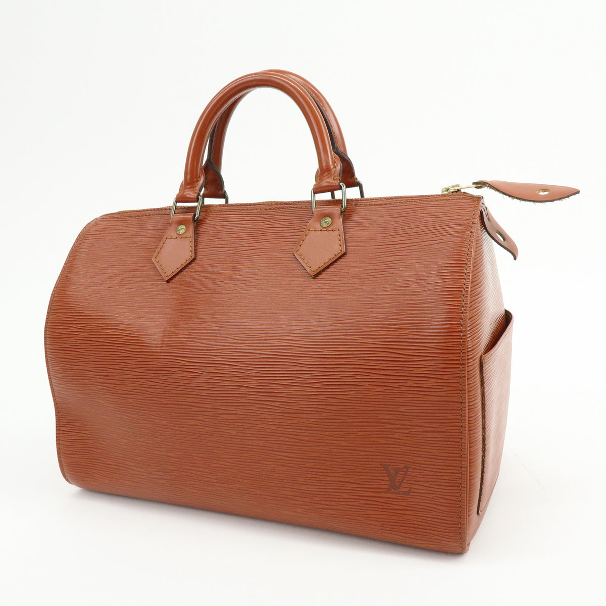 Louis Vuitton Epi Speedy 30 Hand Bag Boston Bag Kenya Brown M43003