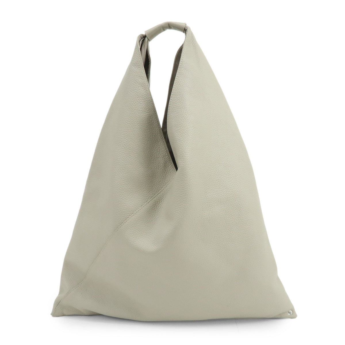 Maison Margiela MM6 Leather Japanese Tote Bag Shoulder Bag Grey