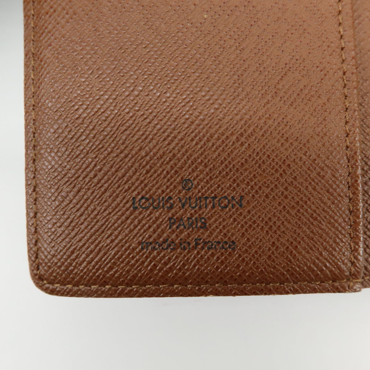 Louis Vuitton Monogram Agenda PM Planner Cover Brown R20005