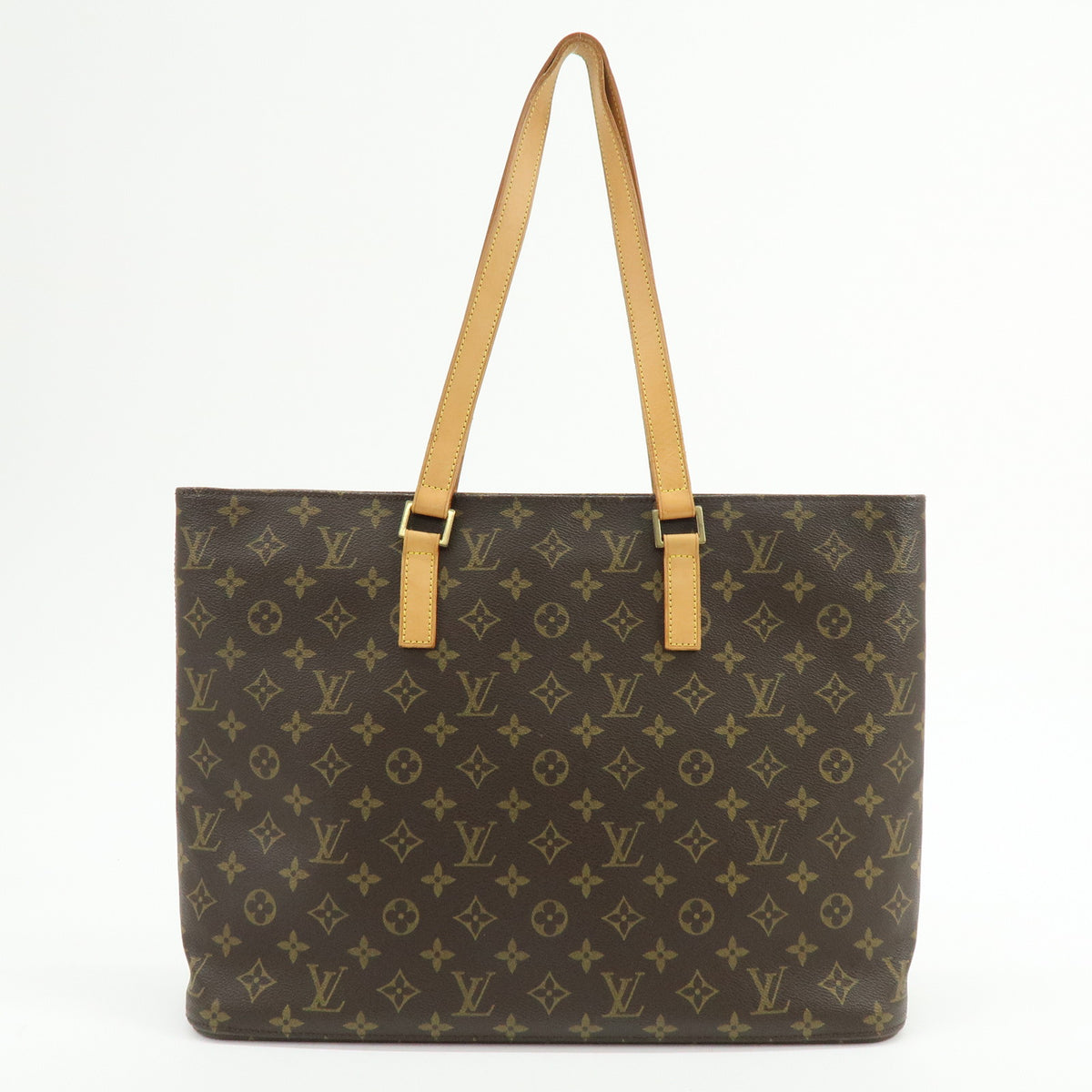 Louis Vuitton Monogram Luco Tote Bag Shoulder Bag Brown M51155