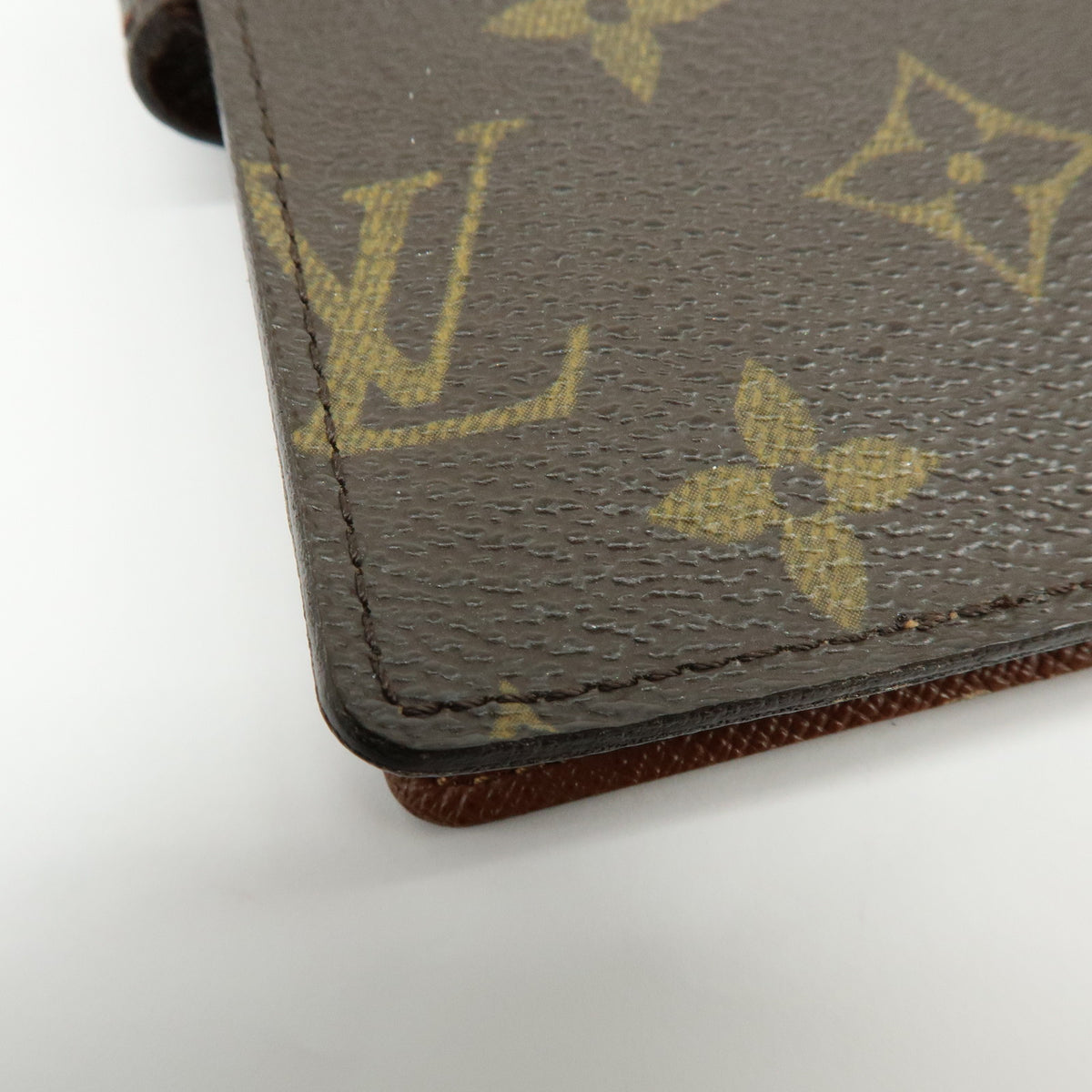 Louis Vuitton Monogram Agenda PM Planner Cover Brown R20005