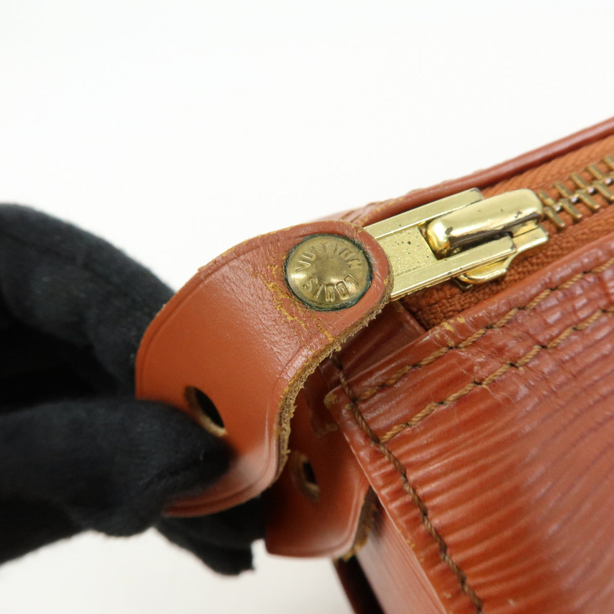 Louis Vuitton Epi Speedy 25 Hand Boston Bag Kenya Brown M43013
