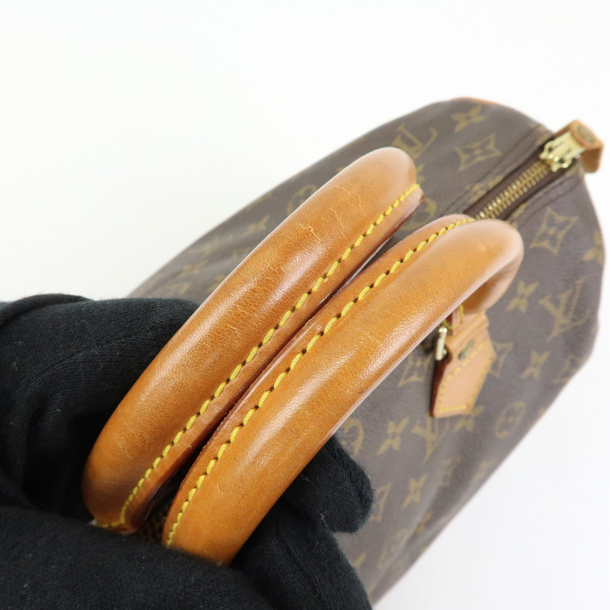 Louis Vuitton Monogram Speedy 30 Boston Bag Hand Bag Brown M41526