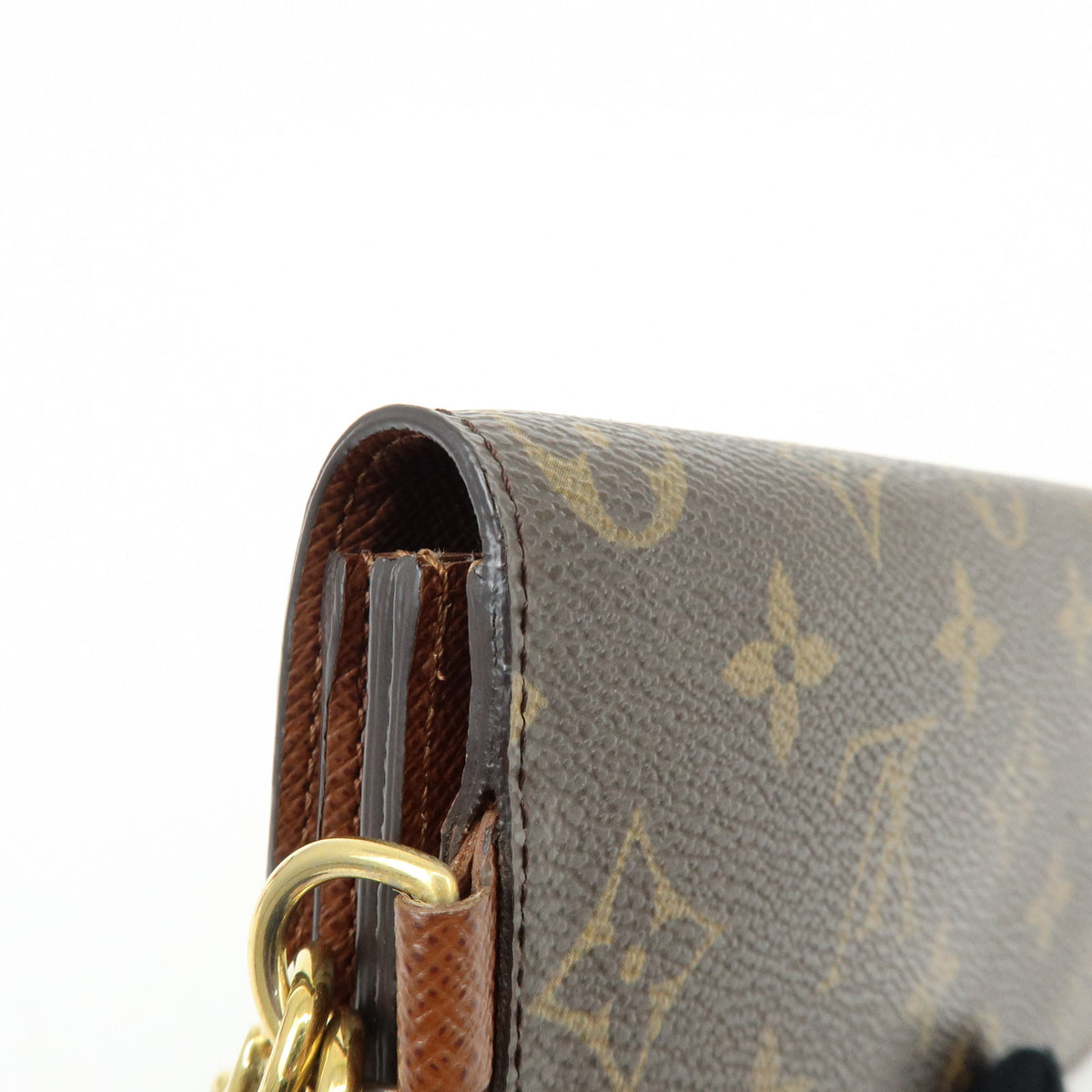 Louis Vuitton Monogram Portefeuille Accordion Long Wallet Brown M58008