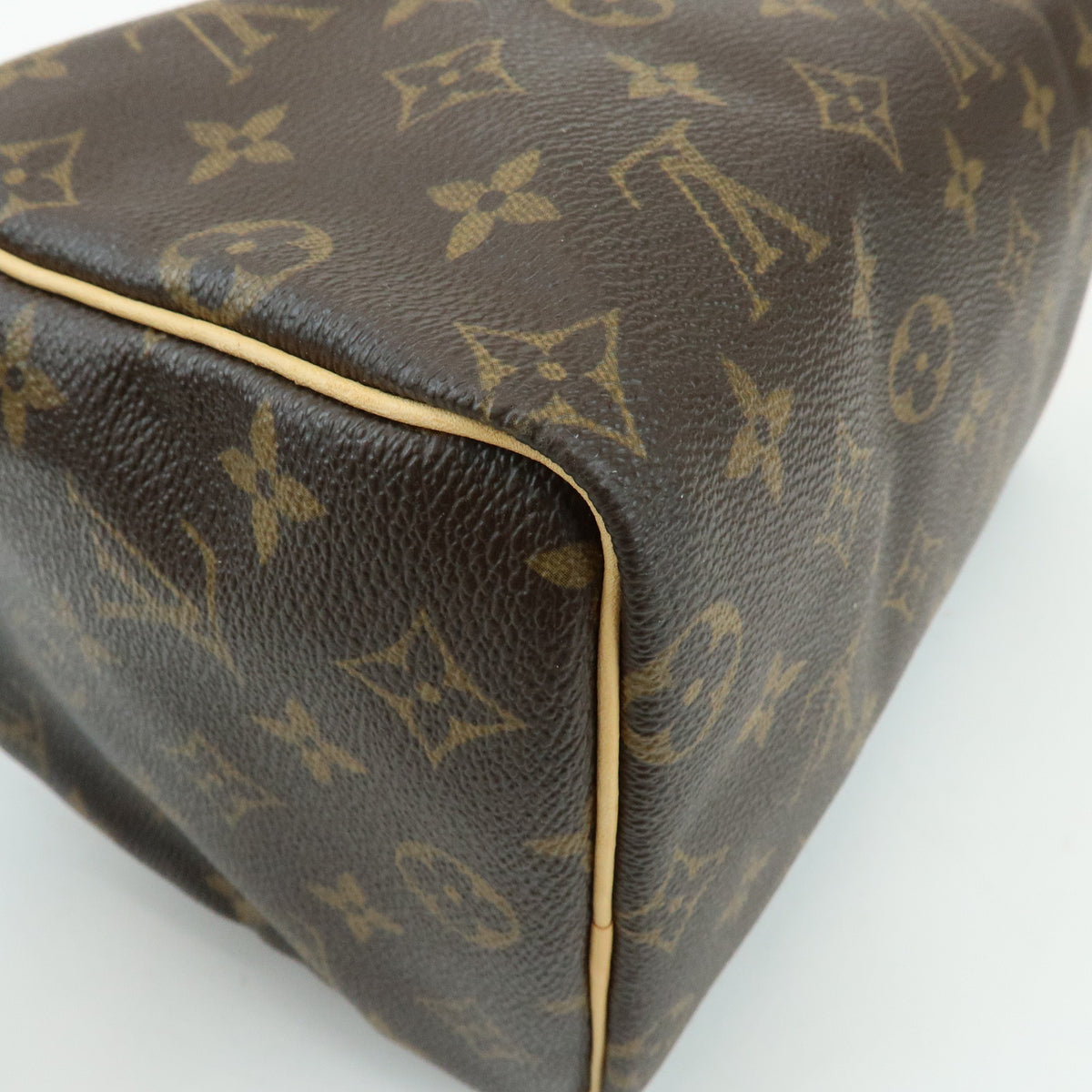Louis Vuitton Monogram Speedy 25 Boston Bag Hand Bag Brown M41528