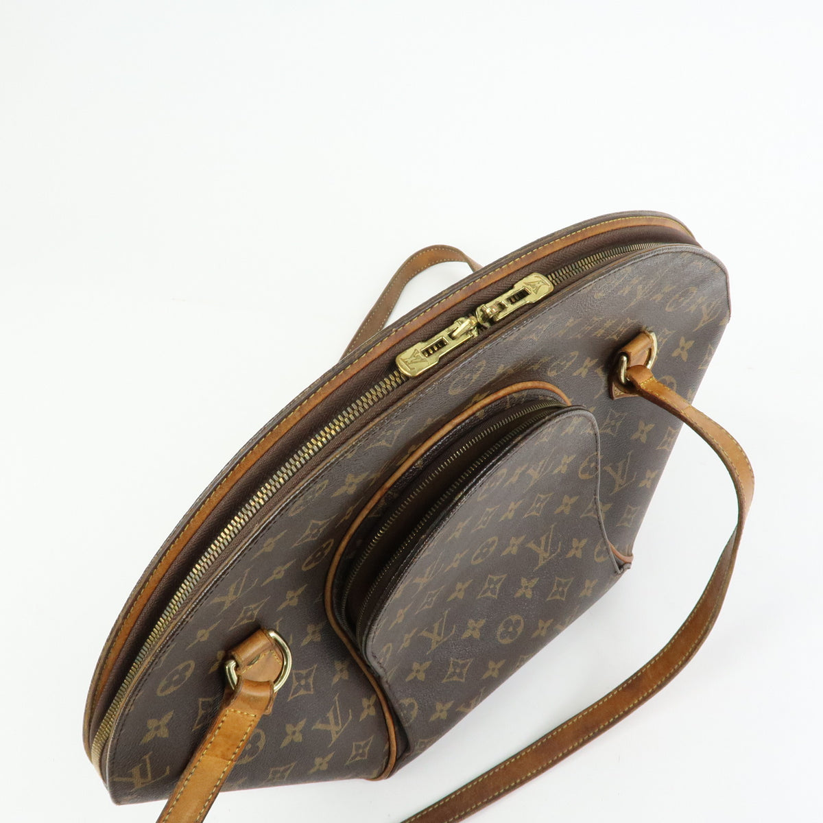 Louis Vuitton Monogram Elipse Shopping Shoulder Bag Brown M51128
