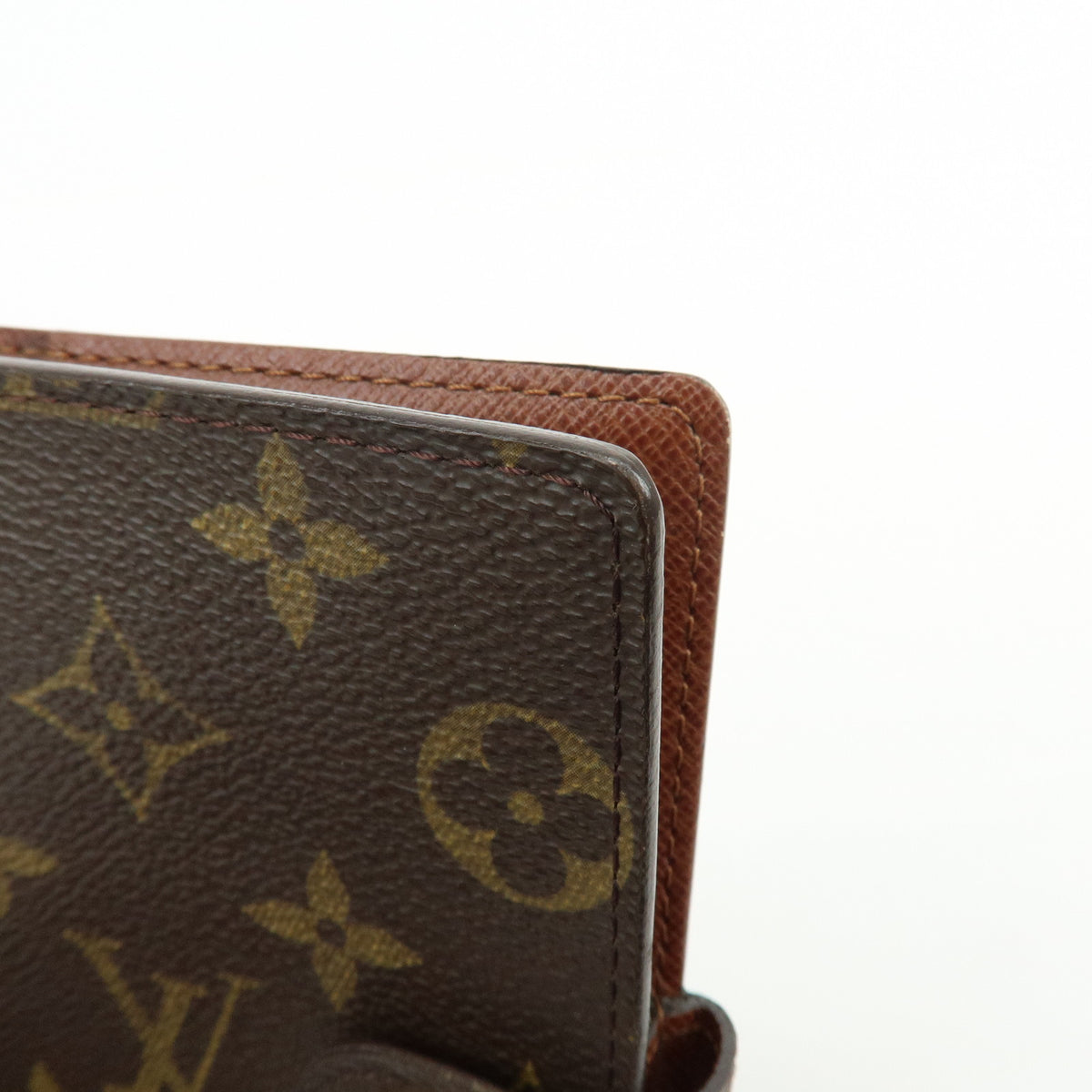Louis Vuitton Monogram Agenda PM Planner Cover Brown R20005