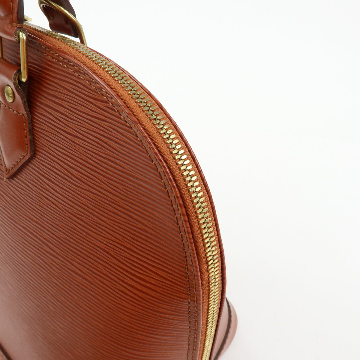 Louis Vuitton Epi Alma PM Hand Bag Kenya Brown M52143
