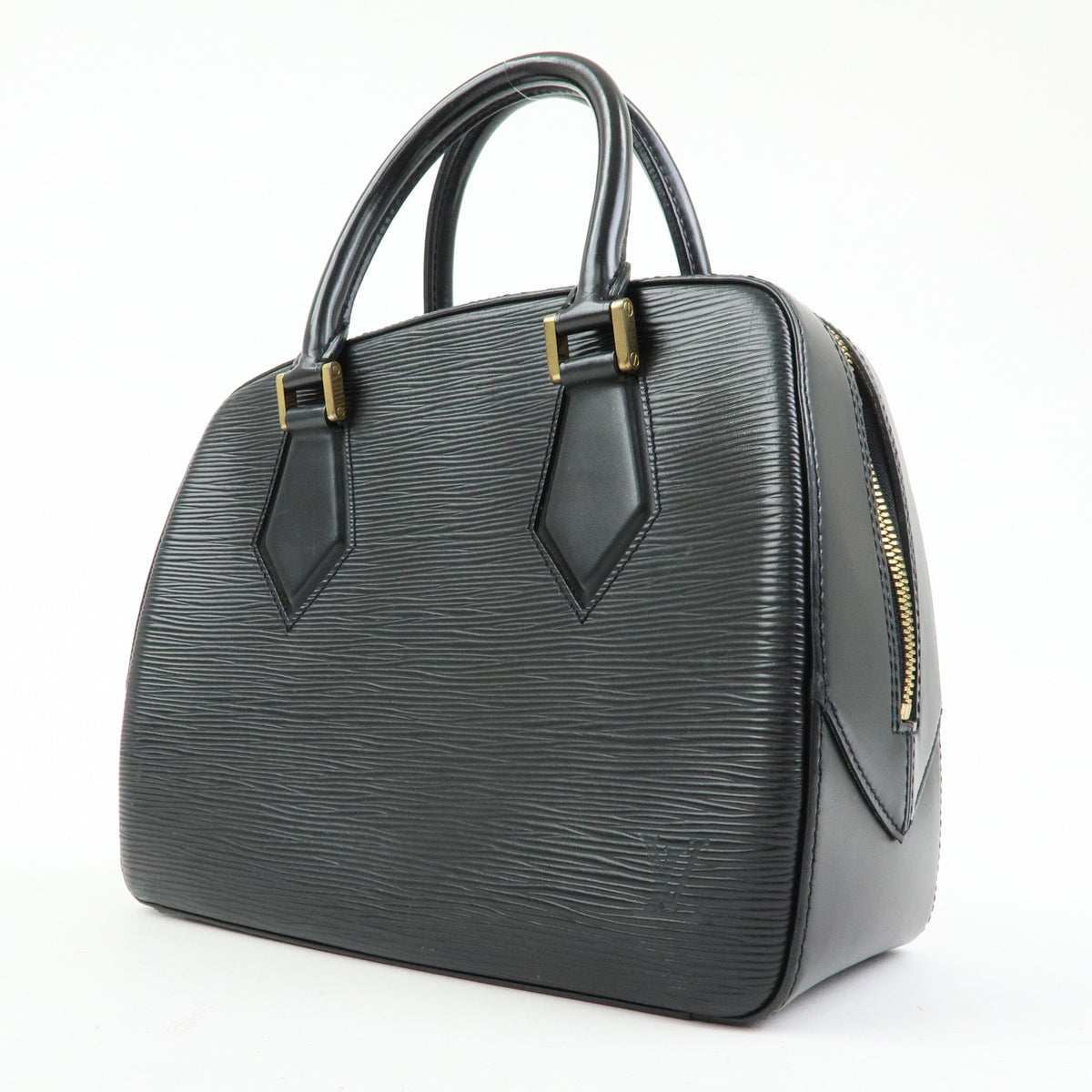Louis Vuitton Epi Sablons Leather Hand Bag Noir Black M52042