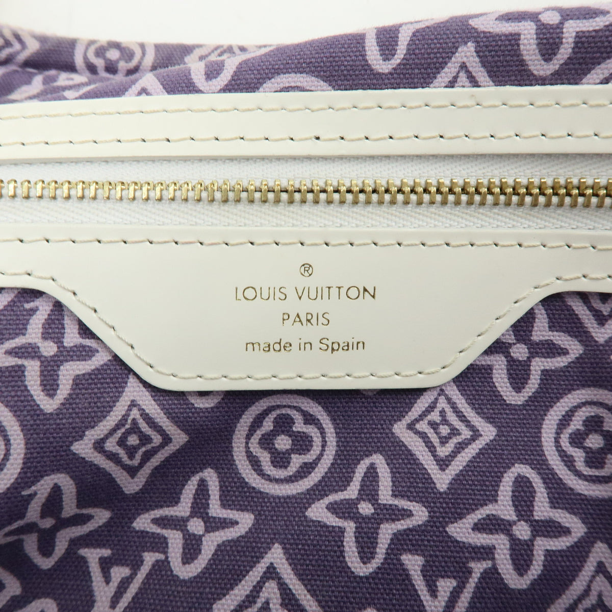 Louis Vuitton Cruise Line Tahitienne PM Canvas Tote Bag Lilas M95680