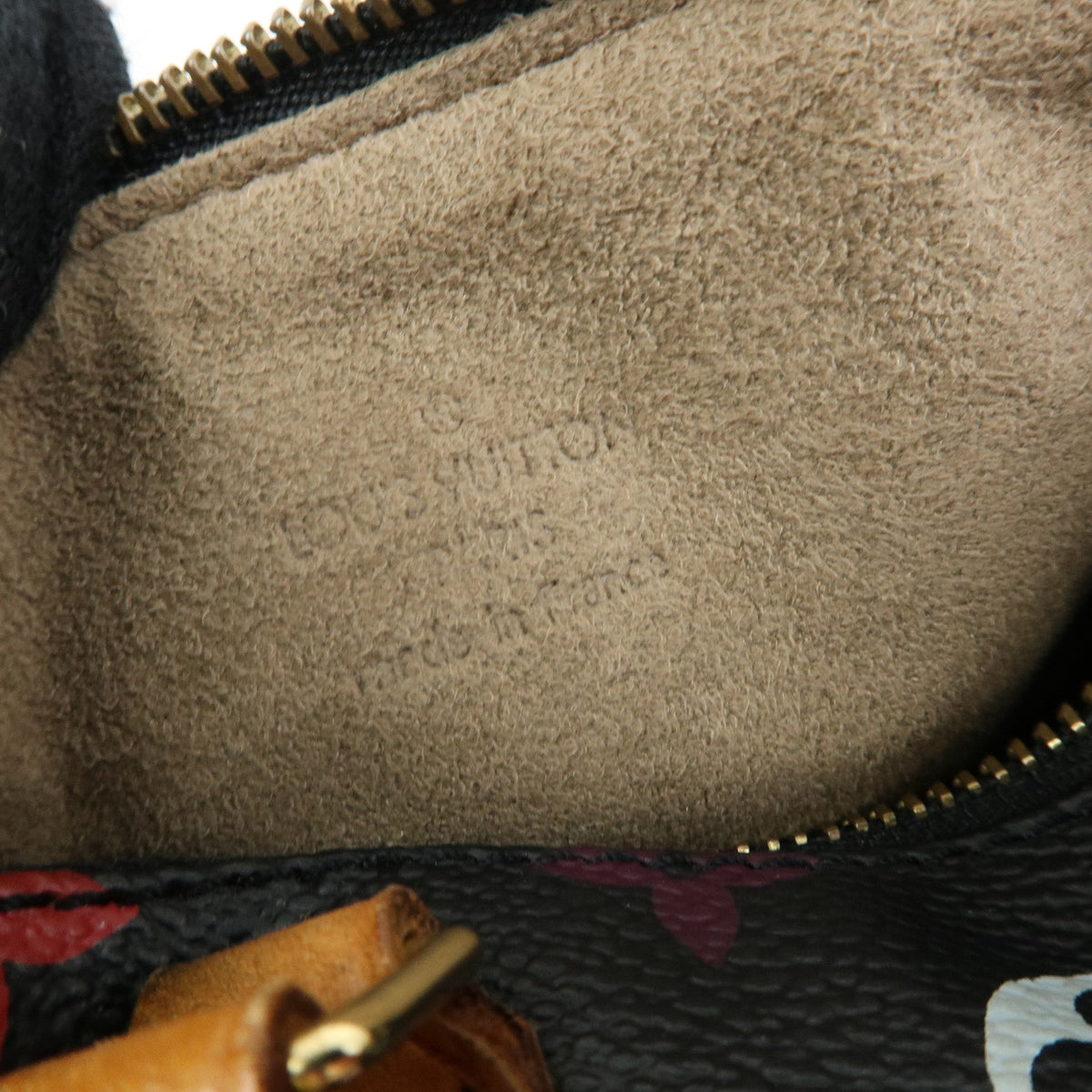 Louis Vuitton Monogram Multicolor Mini Speedy and Strap Noir Lot M92644