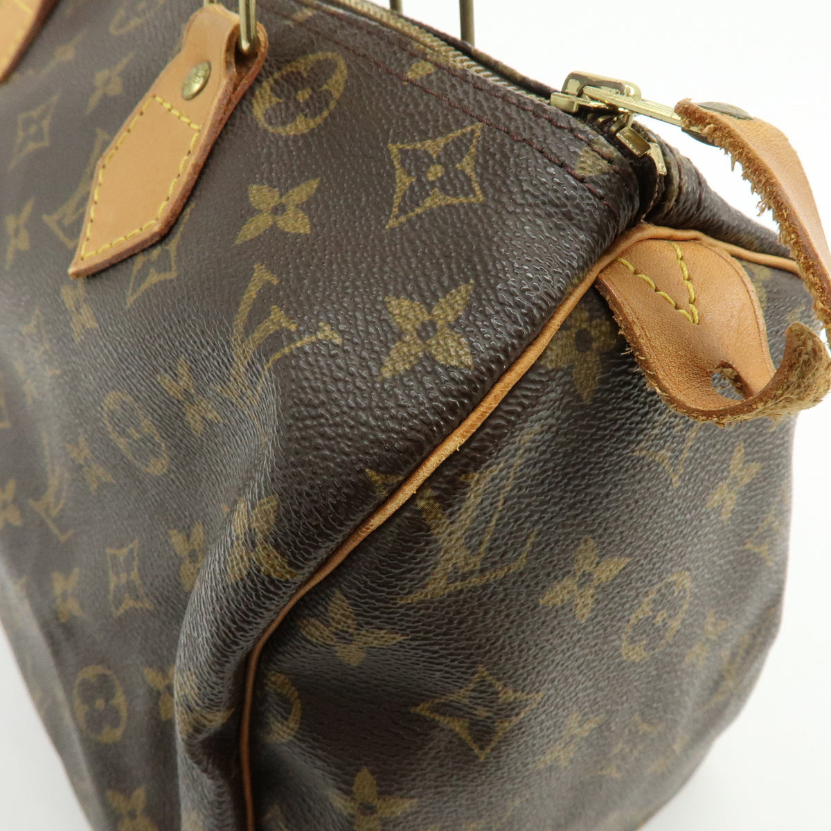 Louis Vuitton Monogram Speedy 30 Boston Bag Hand Bag Brown M41526