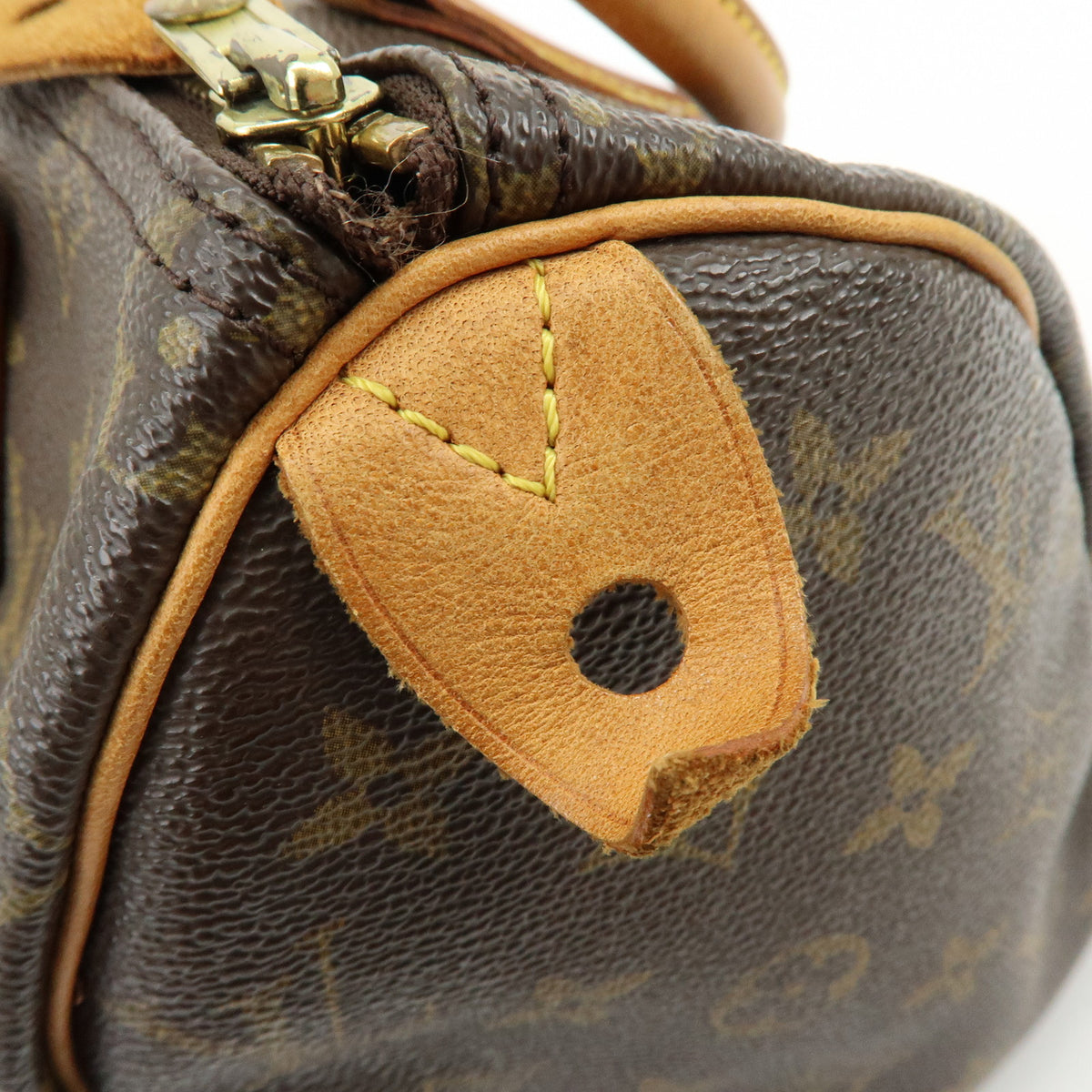 Louis Vuitton Monogram Speedy 25 Boston Bag Hand Bag Brown M41528