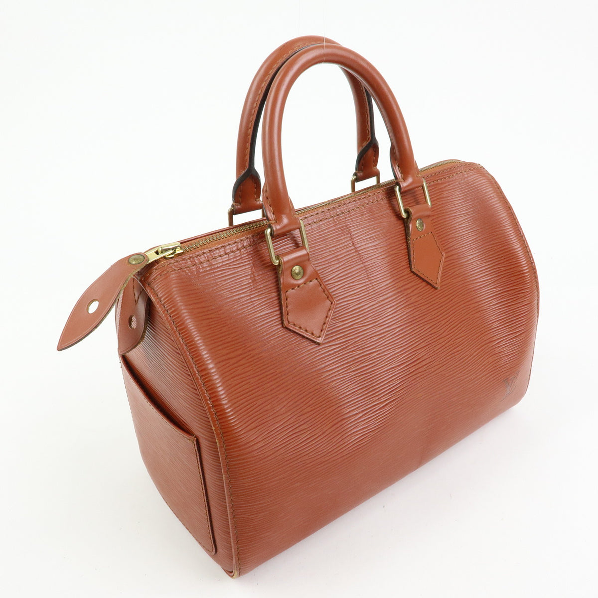 Louis Vuitton Epi Speedy 25 Hand Boston Bag Kenya Brown M43013