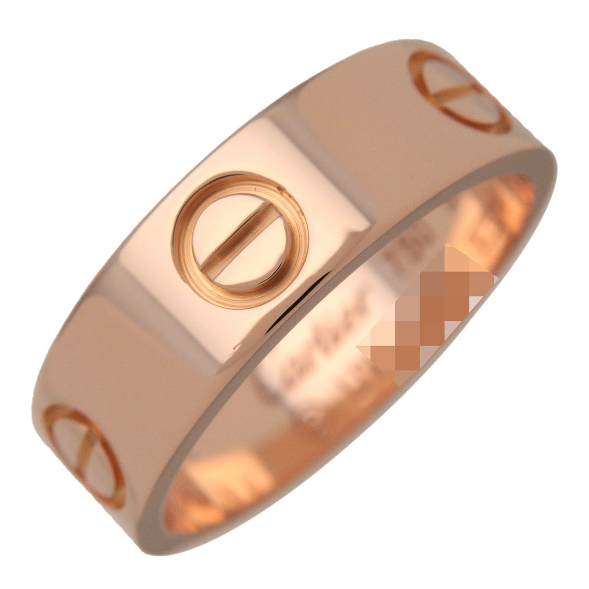 Cartier Love Ring K18 750PG Rose Gold #52 US6.25 EU52 HK13.5
