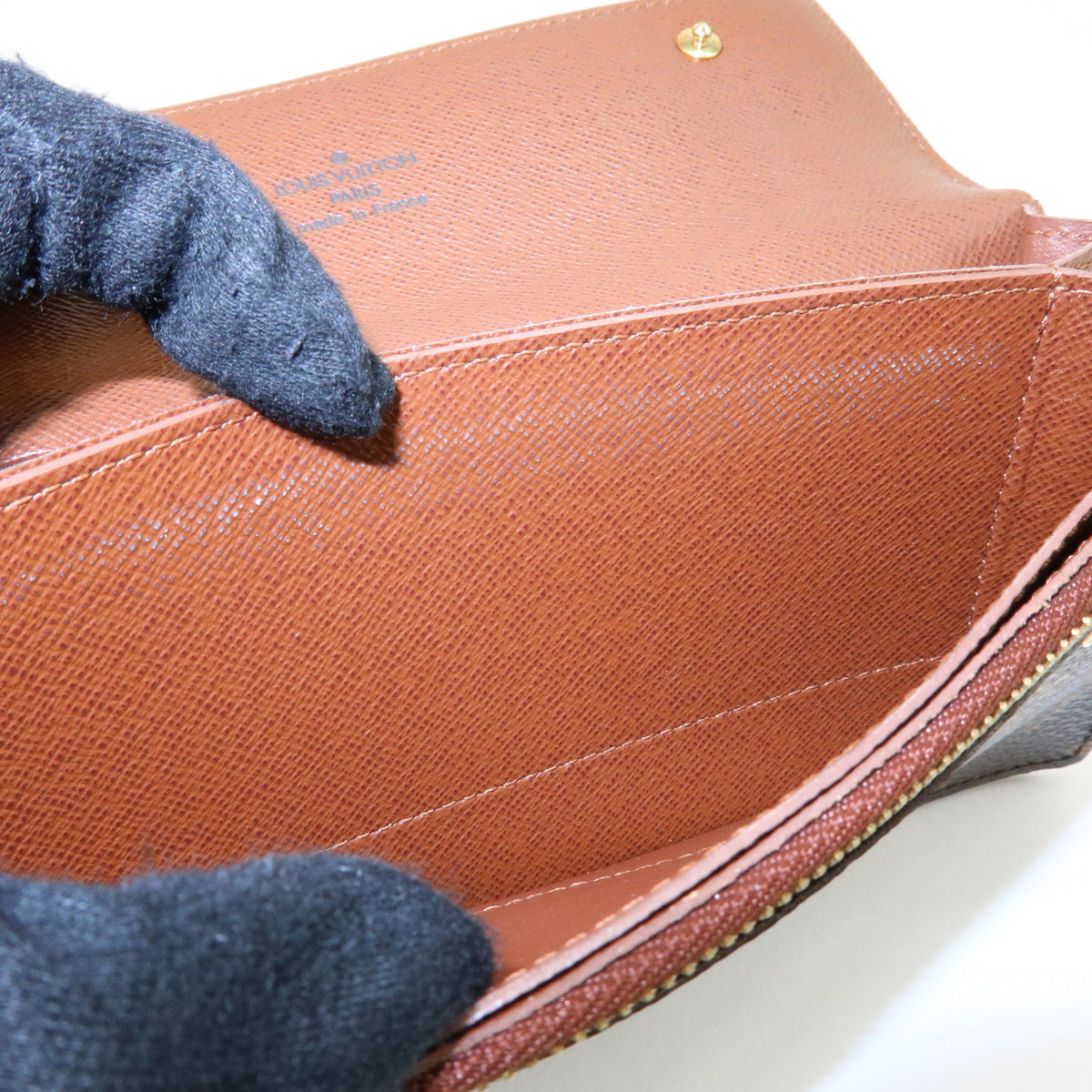 Louis Vuitton Monogram Portefeuille Accordion Long Wallet Brown M58008