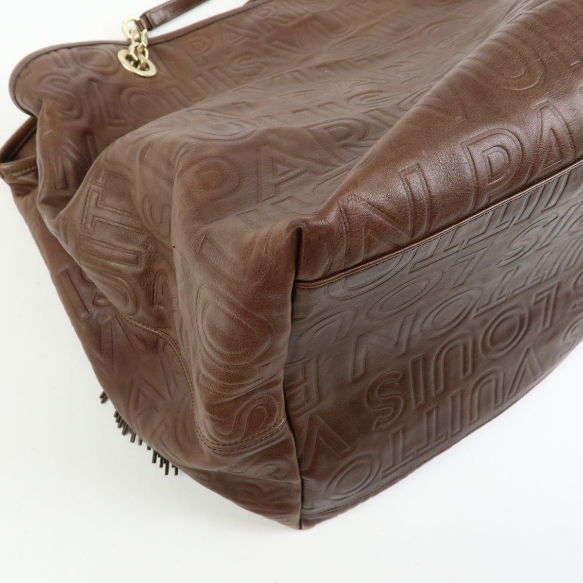 Louis Vuitton Paris Souple Wish Leather Shoulder Bag Brown M95830