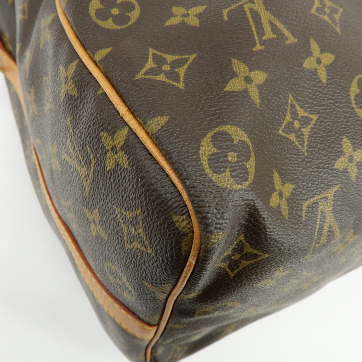 Louis Vuitton Monogram Keep All Bandouliere 50 Boston Bag Brown M41416