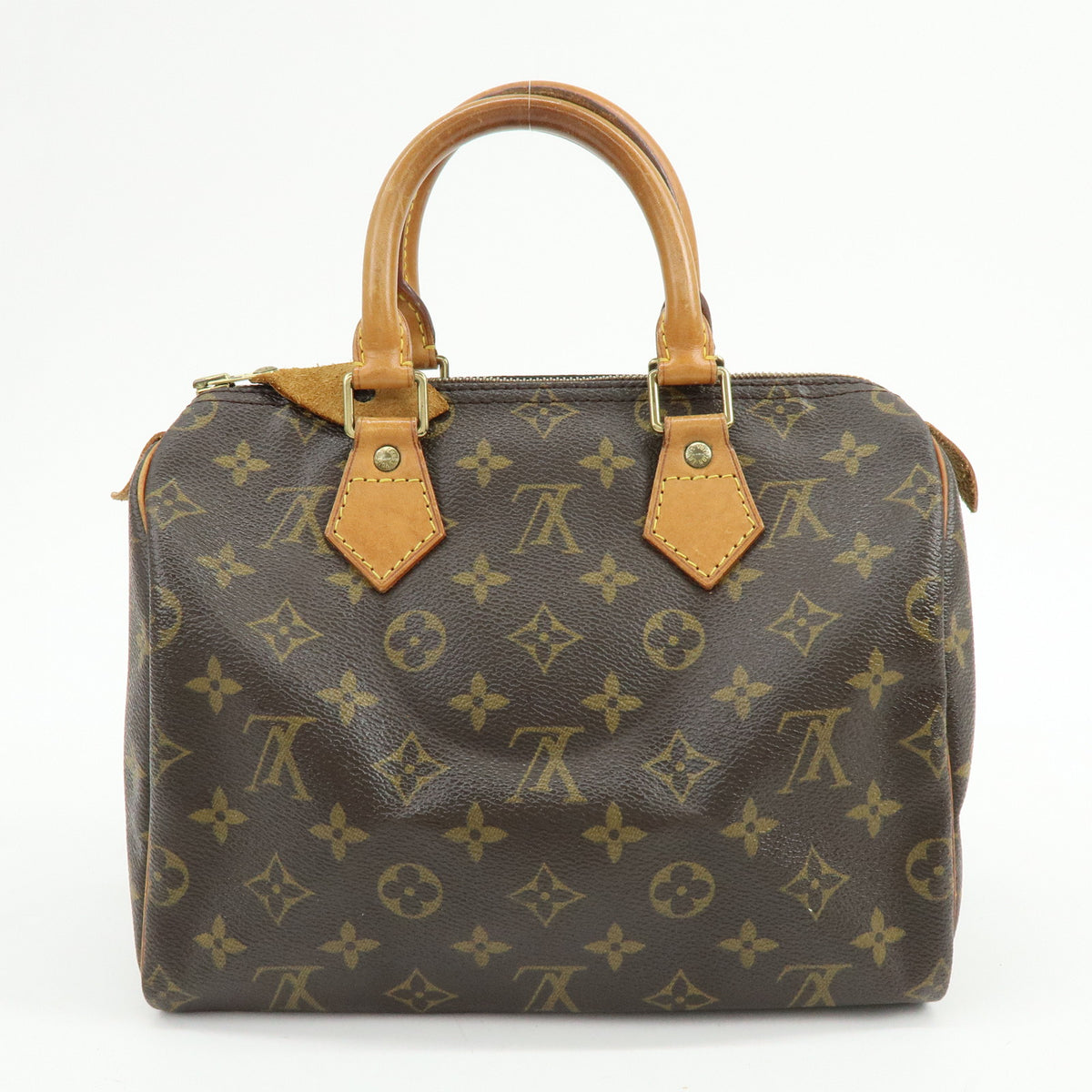 Louis Vuitton Monogram Speedy 25 Boston Bag Hand Bag Brown M41528