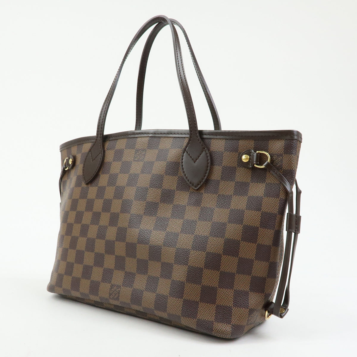 Louis Vuitton Damier Neverfull PM Tote Bag Shoulder Bag Ebene N51109