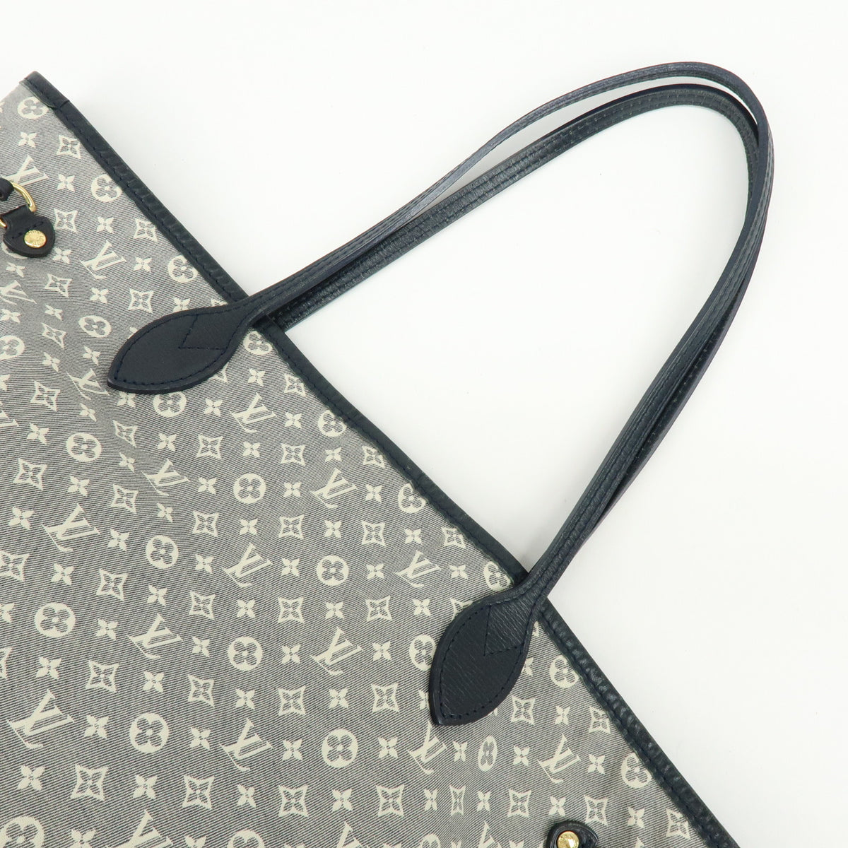 Louis Vuitton Monogram Idylle Neverfull MM Tote Bag Encre M40514