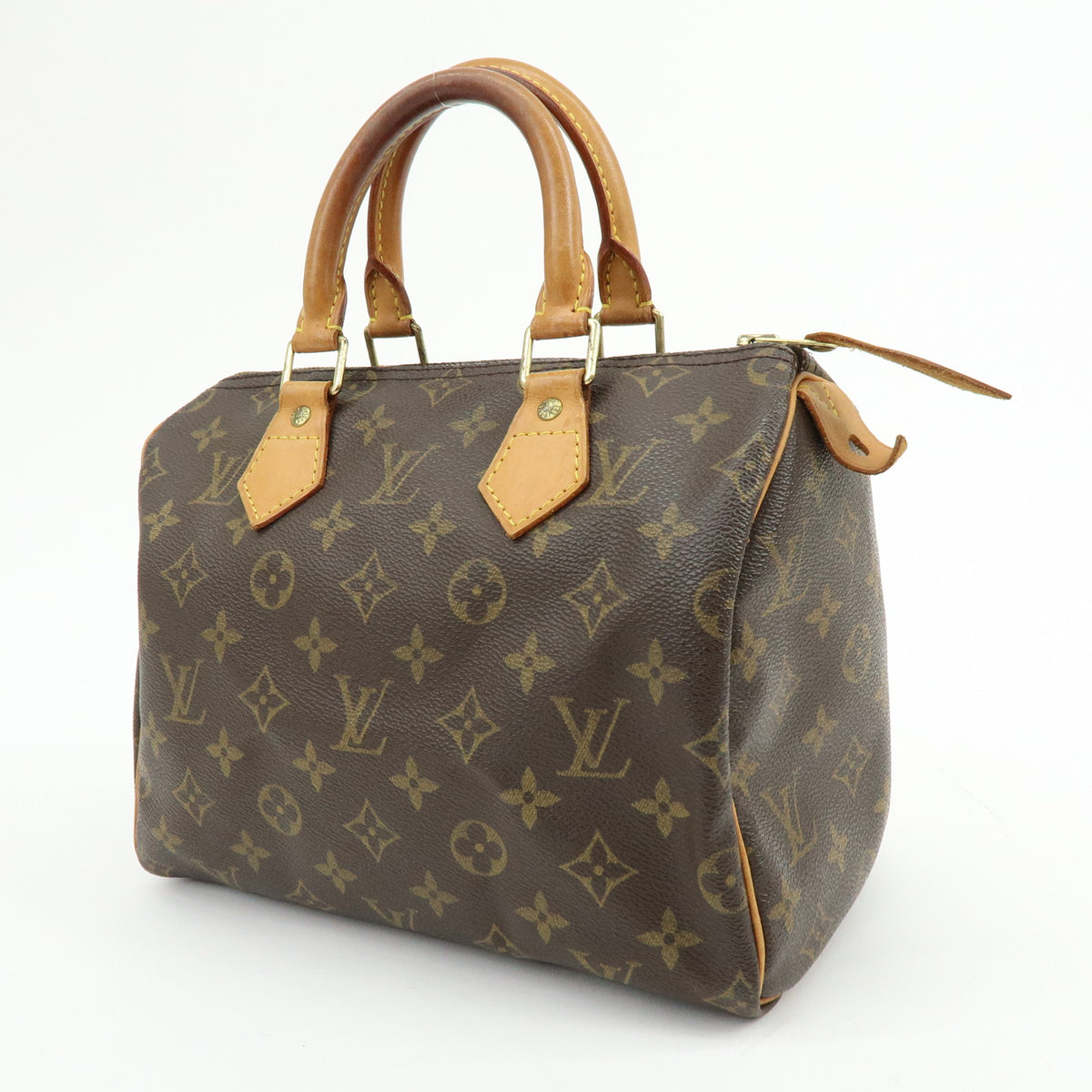 Louis Vuitton Monogram Speedy 25 Boston Bag Hand Bag Brown M41528